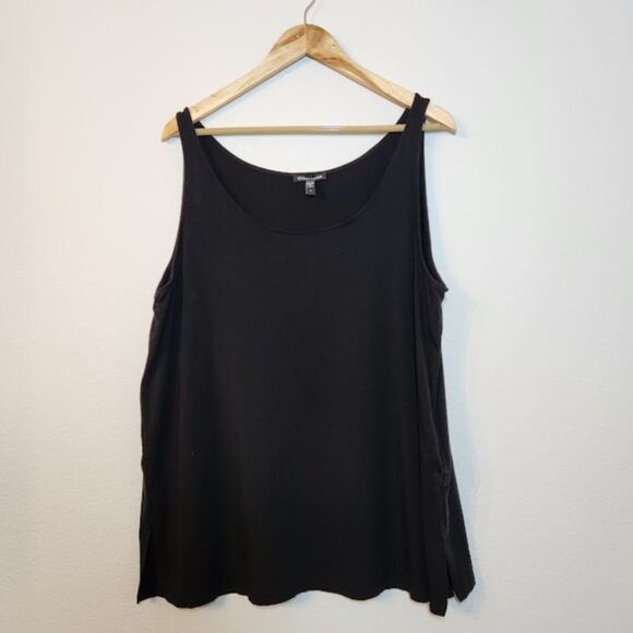 Eileen Fisher Scoop Neck Sleeveless Tank | Size 1X - Picture 1 of 6